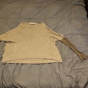 All Saints Heather Gray Top